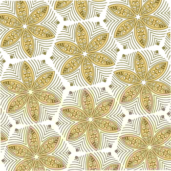 background and wallpaper ornaments decorated with gold motifs vector