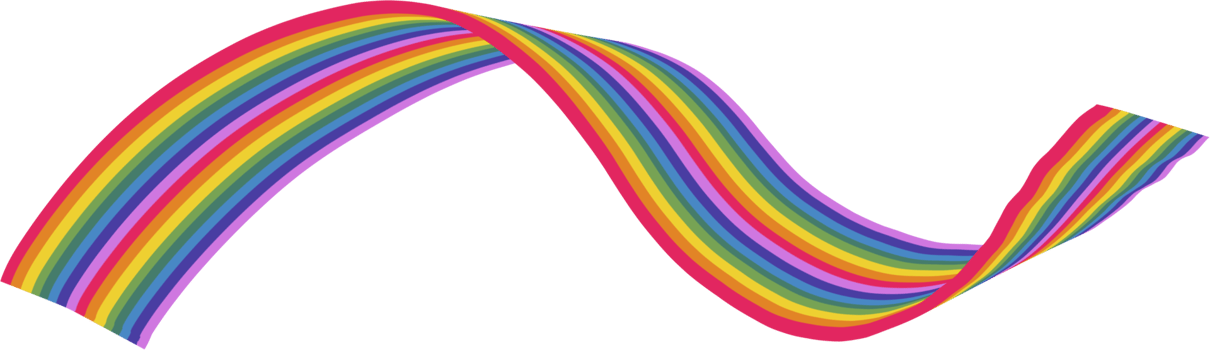 Lgbtq rainbow flag illustration png