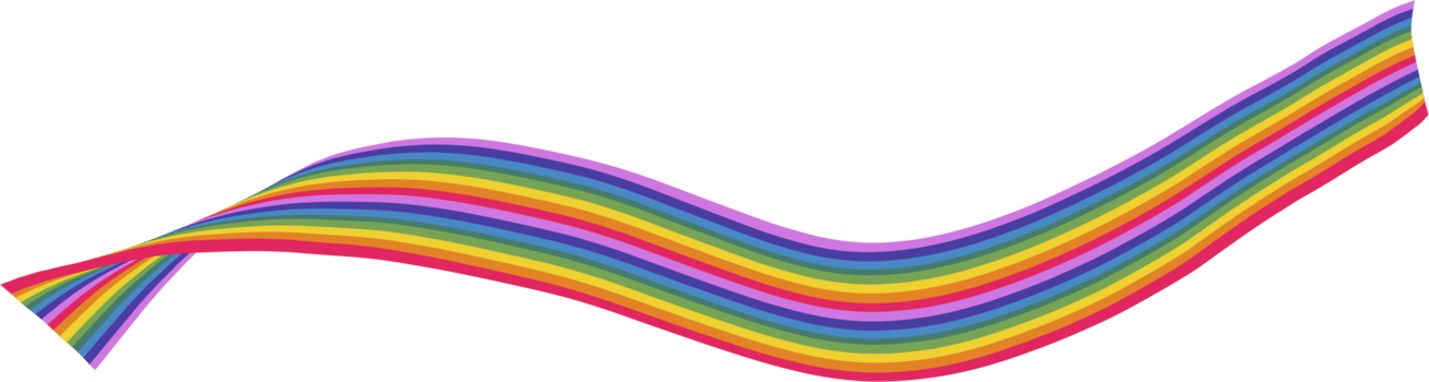 Lgbtq rainbow flag illustration png