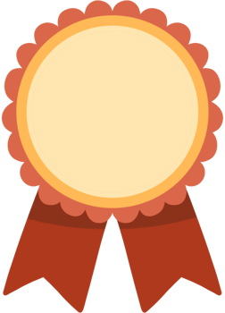 Medals Award Clipart. isolated on transparent background png