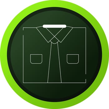 Shirt Creative Icon Design vector