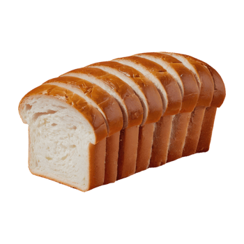 AI generated Sliced bread displayed on a transparent background isolated png