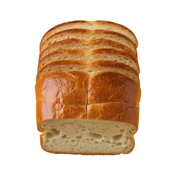AI generated Sliced bread displayed on a transparent background isolated png