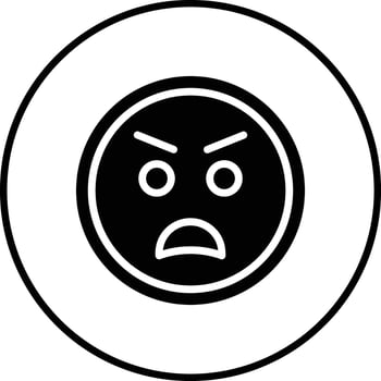 Anger Vector Icon