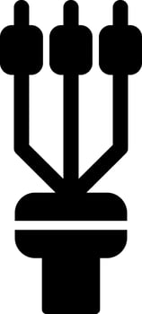 Cable Termination Sleeve Vector Icon