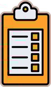Clipboard Vecto Icon vector
