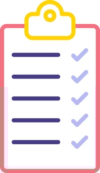 Checklist Vecto Icon vector