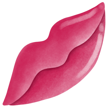 Red plump lips Red mouth png