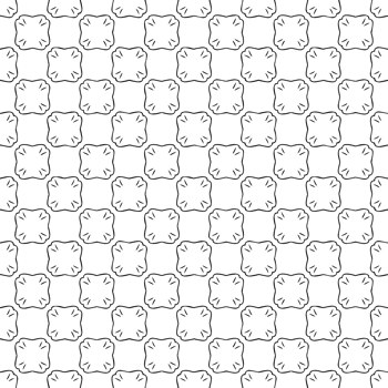 Black seamless abstract pattern. Overlay for background and backdrop. Ornamental design. PNG graphic illustration with transparent background.