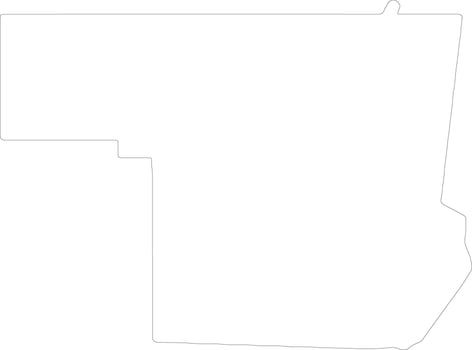 Northern Sudan outline map vector