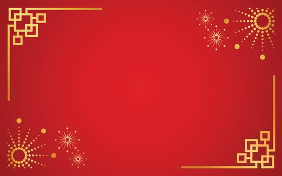 Lunar New Year Background vector