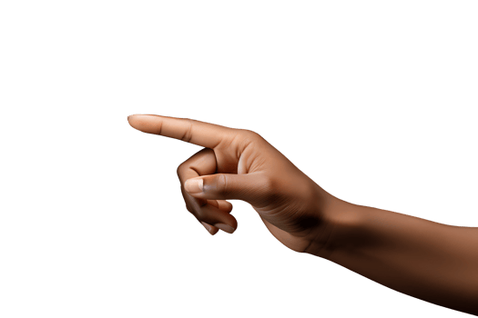 AI generated Human hands and gestures on background png
