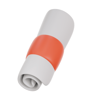 diploma 3d icon illustration png