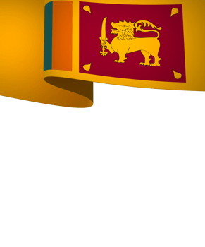 Sri Lanka flag element design national independence day banner ribbon png