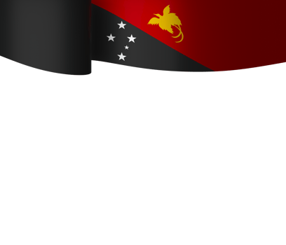 Papua New Guinea flag element design national independence day banner ribbon png