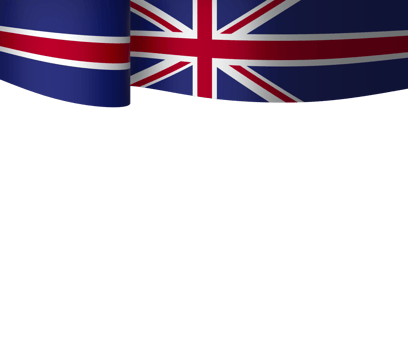United Kingdom flag element design national independence day banner ribbon png