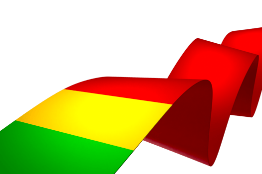 Mali flag element design national independence day banner ribbon png