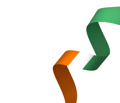 Ivory Coast flag element design national independence day banner ribbon png