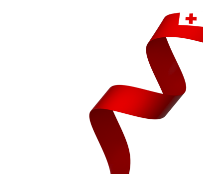Tonga flag element design national independence day banner ribbon png