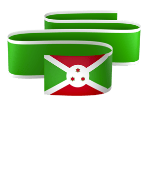 Burundi flag element design national independence day banner ribbon png