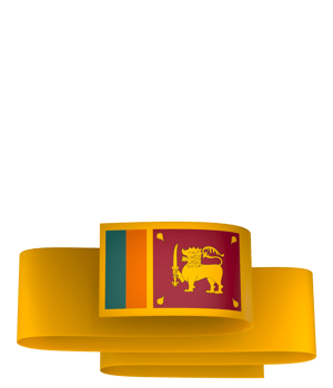 Sri Lanka flag element design national independence day banner ribbon png