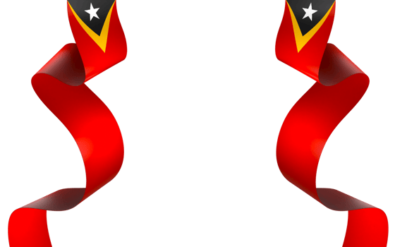 East Timor Timor Leste flag element design national independence day banner ribbon png
