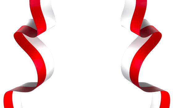 Poland flag element design national independence day banner ribbon png