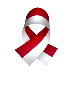 Indonesia flag element design national independence day banner ribbon png