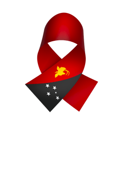 Papua New Guinea flag element design national independence day banner ribbon png