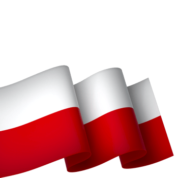 Poland flag element design national independence day banner ribbon png
