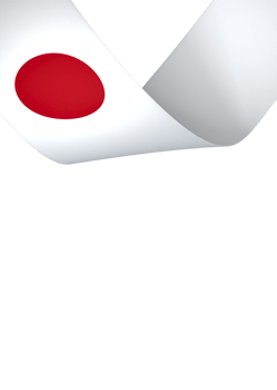 Japan flag element design national independence day banner ribbon png