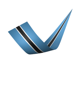 Botswana flag element design national independence day banner ribbon png