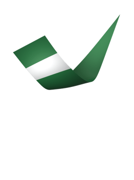Nigeria flag element design national independence day banner ribbon png