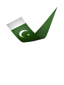 Pakistan flag element design national independence day banner ribbon png