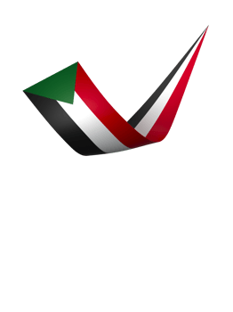 Sudan flag element design national independence day banner ribbon png