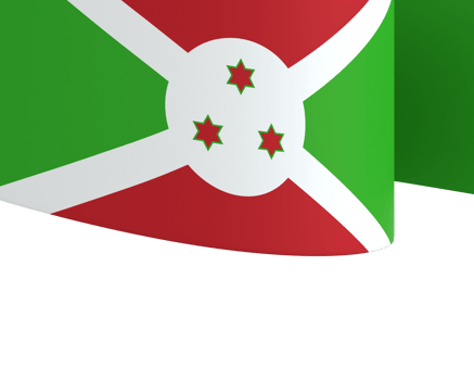 Burundi flag element design national independence day banner ribbon png