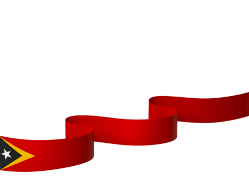 East Timor Timor Leste flag element design national independence day banner ribbon png
