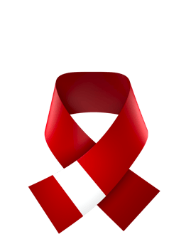 Peru flag element design national independence day banner ribbon png
