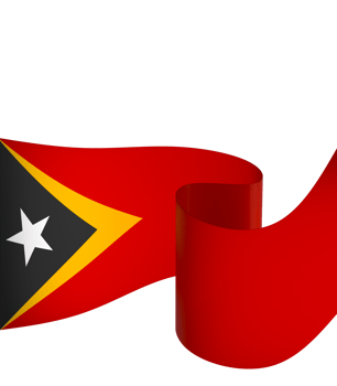 East Timor Timor Leste flag element design national independence day banner ribbon png