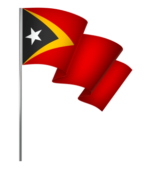 East Timor Timor Leste flag element design national independence day banner ribbon png