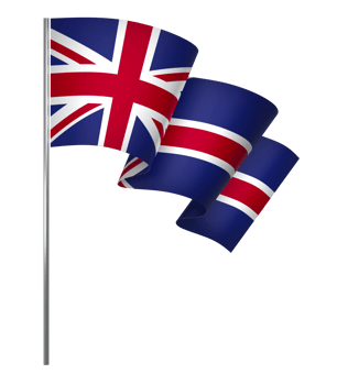 United Kingdom flag element design national independence day banner ribbon png