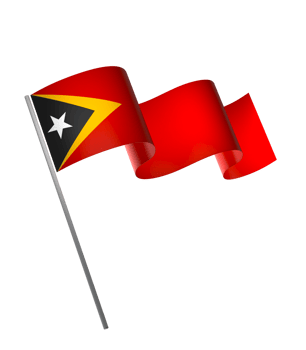East Timor Timor Leste flag element design national independence day banner ribbon png
