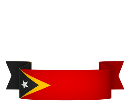 East Timor Timor Leste flag element design national independence day banner ribbon png