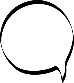 Black and white color speech bubble balloon, icon sticker memo keyword planner text box banner, flat png transparent element design