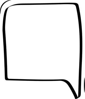Black and white color speech bubble balloon, icon sticker memo keyword planner text box banner, flat png transparent element design