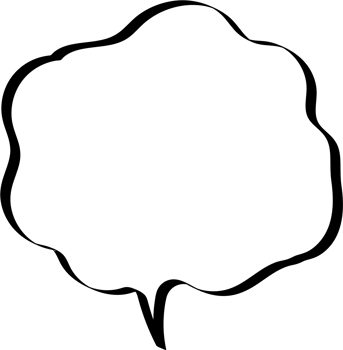 Black and white color speech bubble balloon, icon sticker memo keyword planner text box banner, flat png transparent element design