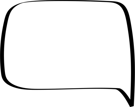 Black and white color speech bubble balloon, icon sticker memo keyword planner text box banner, flat png transparent element design