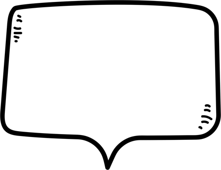 Black and white color speech bubble balloon, icon sticker memo keyword planner text box banner, flat png transparent element design