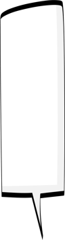 Black and white color speech bubble balloon, icon sticker memo keyword planner text box banner, flat png transparent element design