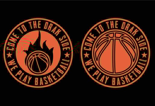 Basketball T shirt design file vector